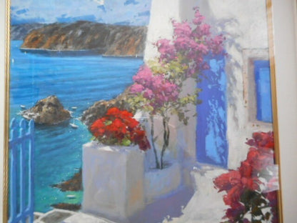 American Art Framed Oil on Canvas Large Signed Marko Mavrovich Original