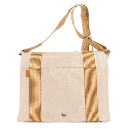 HERMES   Shoulder Bag fool toe bassas Canvas