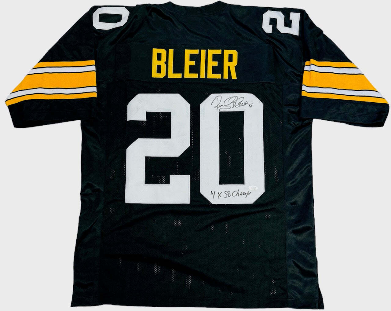 Rocky Bleier Autographed Pittsburgh Steelers Jersey (Jsa)