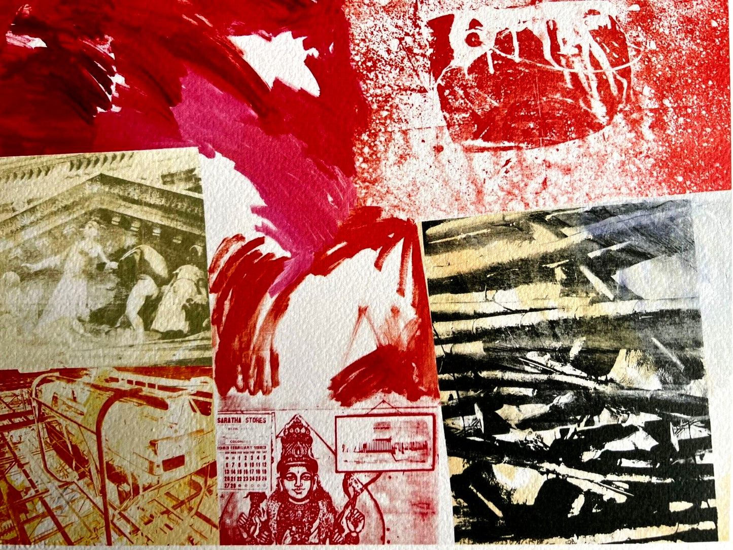 Robert Rauschenberg Lithograph Coa Signed Op Numbered In Pencil 180