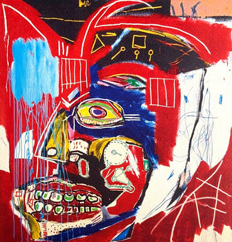 Jean-Michel Basquiat Lithograph C.O.A. Signed Numbered In Pencil