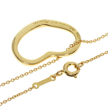 Tiffany&Co.   Necklace Open Heart K18 Yellow Gold