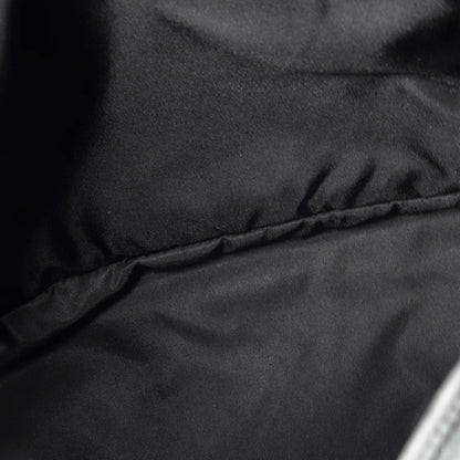 Leather Prada Zipped Triangle Flap Backpack Re-Nylon and