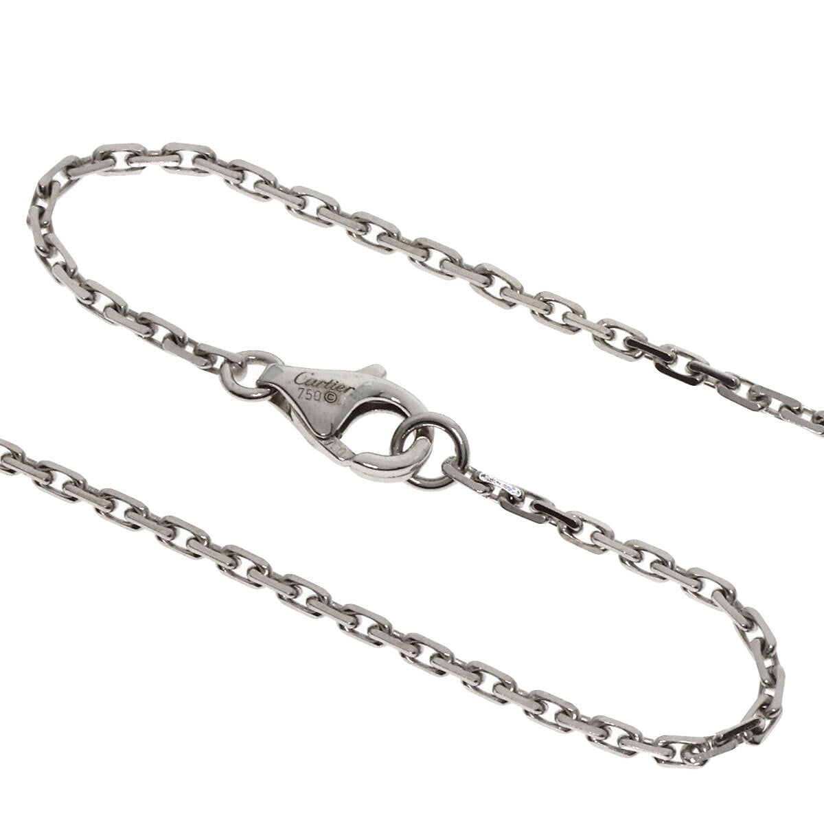 Cartier   Necklace Baby Love Diamond K18 White