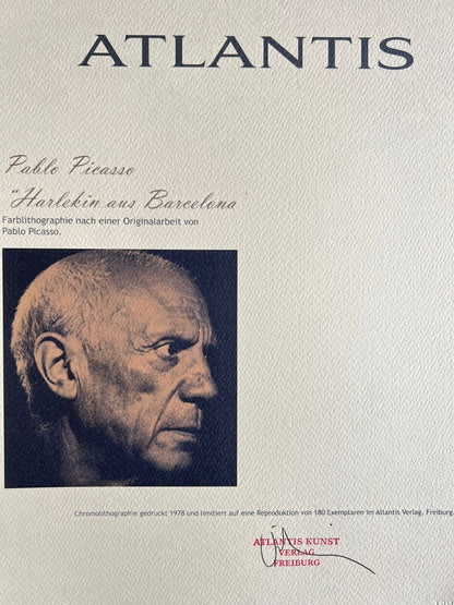 Pablo Picasso Lithograph Coa Signed Numbered