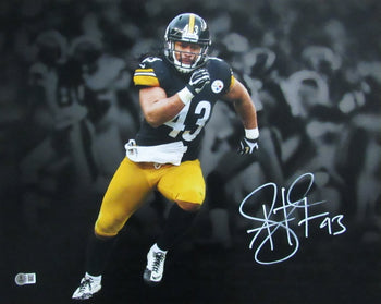 Troy Polamalu Signed/Autographed 16X20 Photo