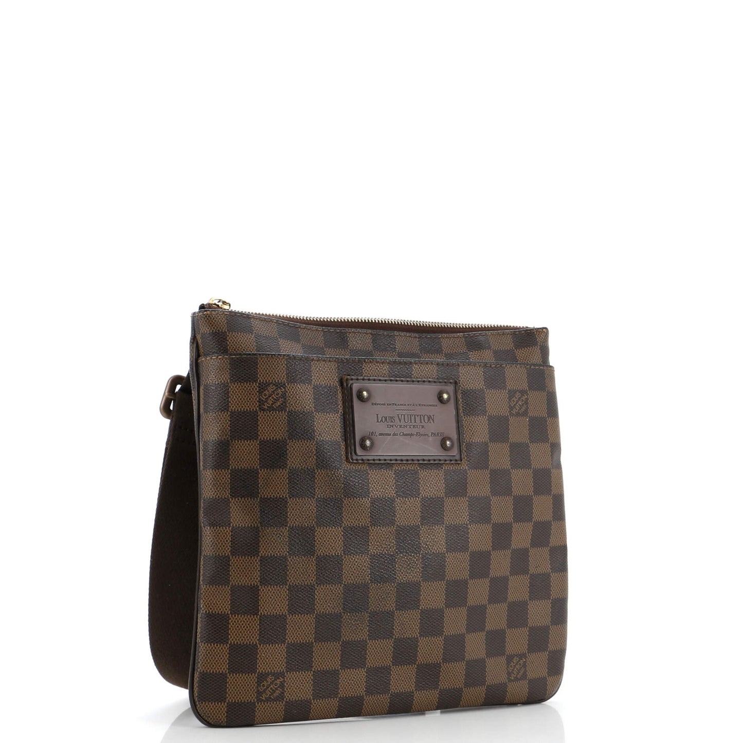 Louis Vuitton Brooklyn Pochette Plate Damier