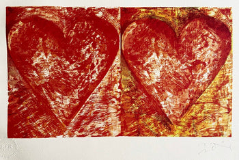 Jim Dine Lithograph Coa Signed Op Limited Edition Numbered 175 Ex
