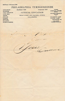 Jesse Owens Autographed/Inscribed 