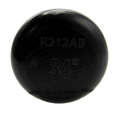 Ronald Acuna Jr. Braves Signed Engraved Rawlings Black Baseball Bat Bas 162950