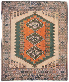 Handmade Tribal Geometric Oriental Area Rug