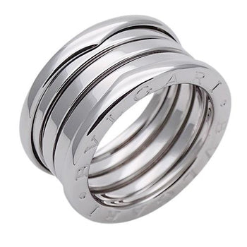 BVLGARI ring men's 750WG B-zero1 4 bands white