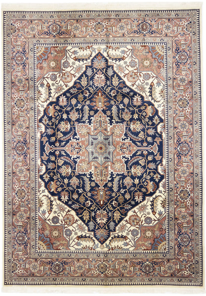 Hand-Knotted Vintage Serapi Oriental Rug 9X12 Ft