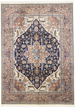 Hand-Knotted Vintage Serapi Oriental Rug 9X12 Ft