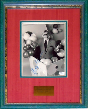 George Burns Autographed Framed 8X10 Photo (Jsa)