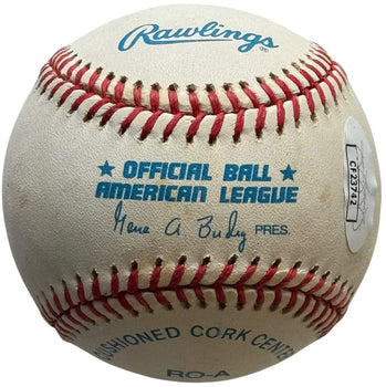 Whitey Ford Yogi Berra Autographed Official American League Baseball (Jsa)