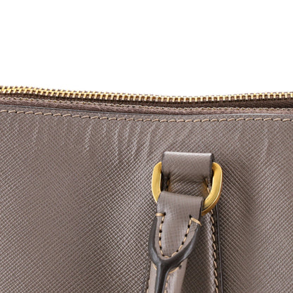 Prada Double Zip Lux Tote Saffiano Leather Large