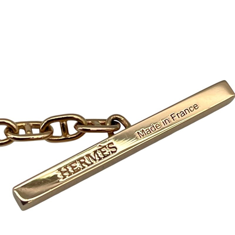 Hermes Chaine D'Ancre Verso Bracelet K18