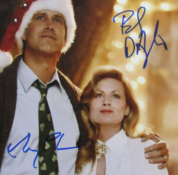 Chevy Chase/Beverly D'Angelo Dual-Autographed 11X14 Photo Christmas Vacation Jsa