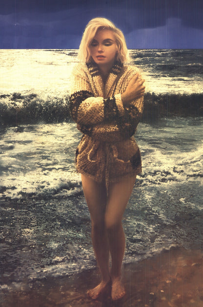 Tommy Merryfield Marilyn Monroe-Malibu Beach " Poster Contemporary