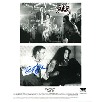 Ben Affleck & Sandra Bullock Signed Celebrity 8X10 Photo