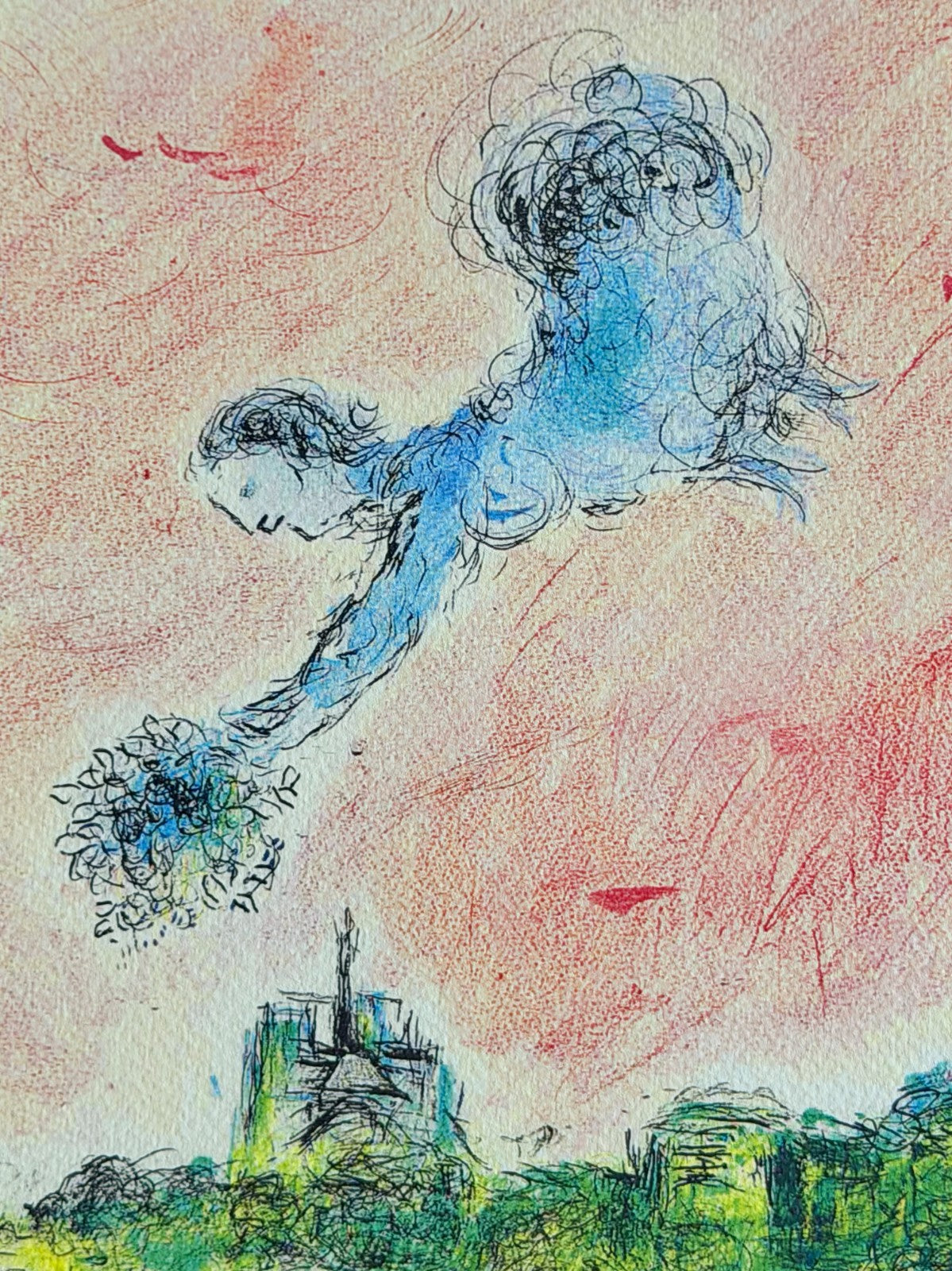 Marc Chagall Lithograph # (Numbered)