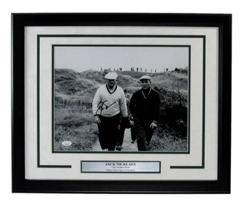 Jack Nicklaus Autographed 11X14 Photo British