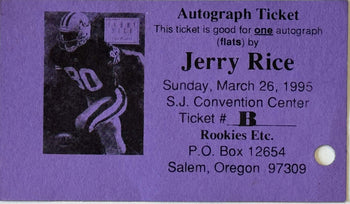 Jerry Rice Autographed Wheaties 75Th Anniversary Cereal Box