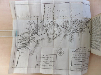 1732 Engelbert Kaempfer "Histoire naturelle" 2 sets French edition