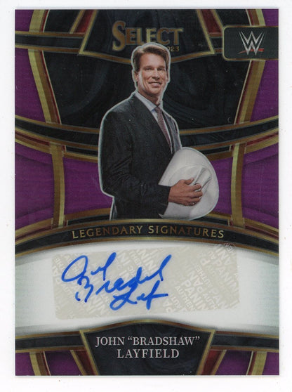 John "Bradshaw" Layfield 2023 Panini Select Autographed #Ls-Jbl
