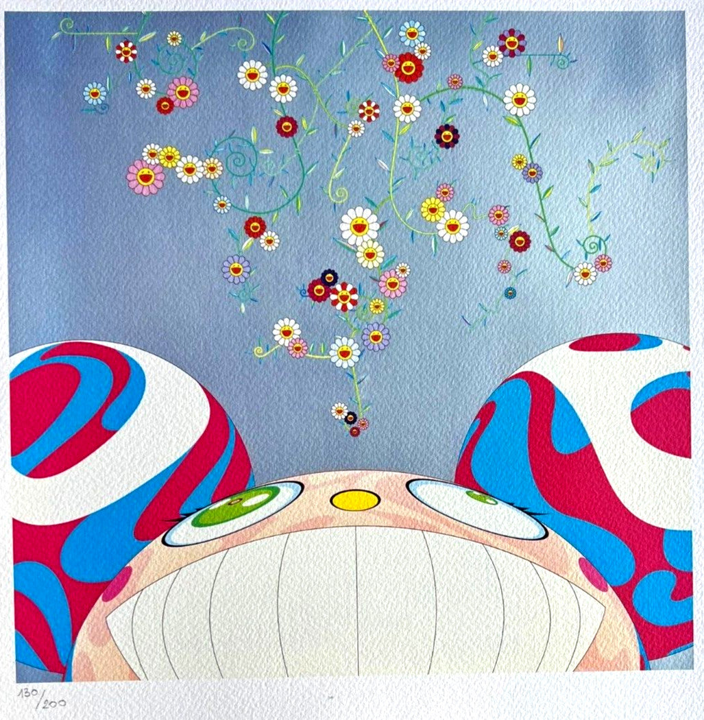 Takashi Murakami Lithograph Mori Art Museum Coa Numbered Limited
