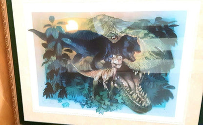 Framed Drew Struzan Lost World GICLEE Edition 30/ 250 Autographed