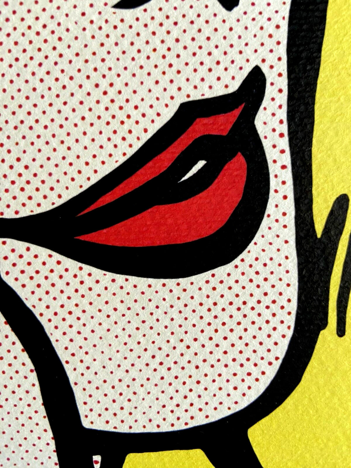 Roy Lichtenstein Lithograph Coa E Numerata A Mano Firmata Certificata