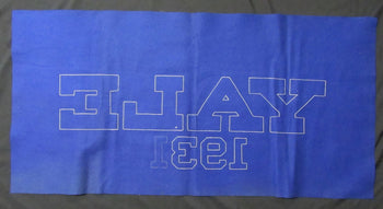 Vintage Yale Ivy League Bulldogs 46X23 Blue Felt