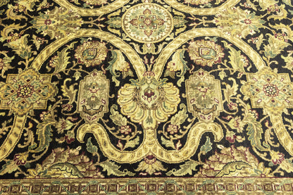 8X10 ft Handmade Floral Traditional Wool Rug