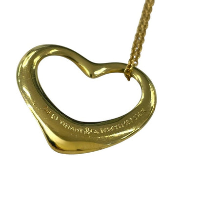 Tiffany & Co. Open Heart Necklace 750