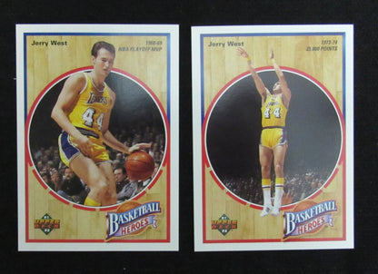 1992 Jerry West Hof Los Angeles Lakers Upper Deck