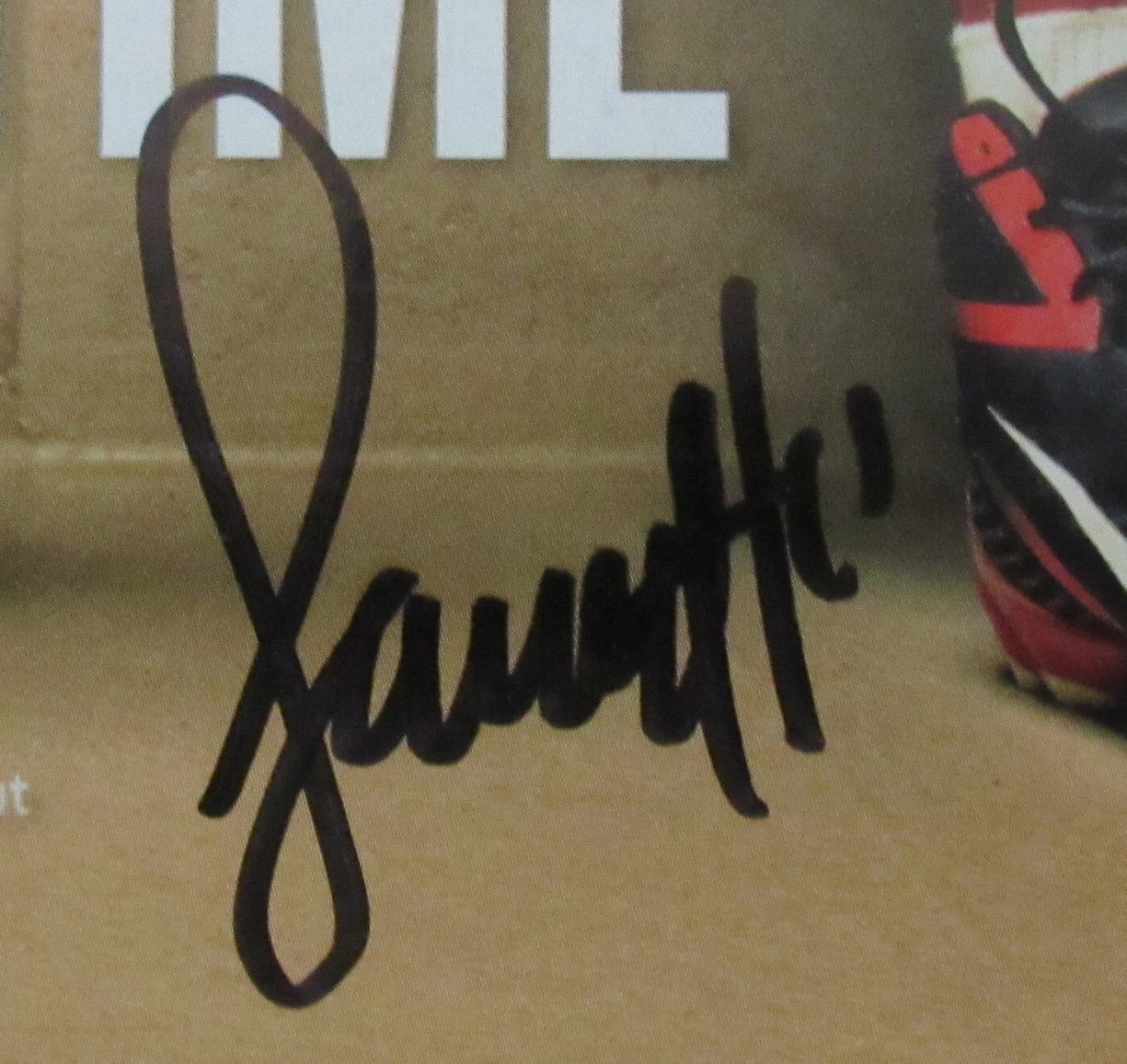 Larry Fitzgerald Signed 2011 Sports Illustrated Magazine No Label Jsa 190781