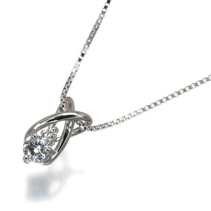 Vendome Necklace Diamond 0.19Ct 900 850 Platinum