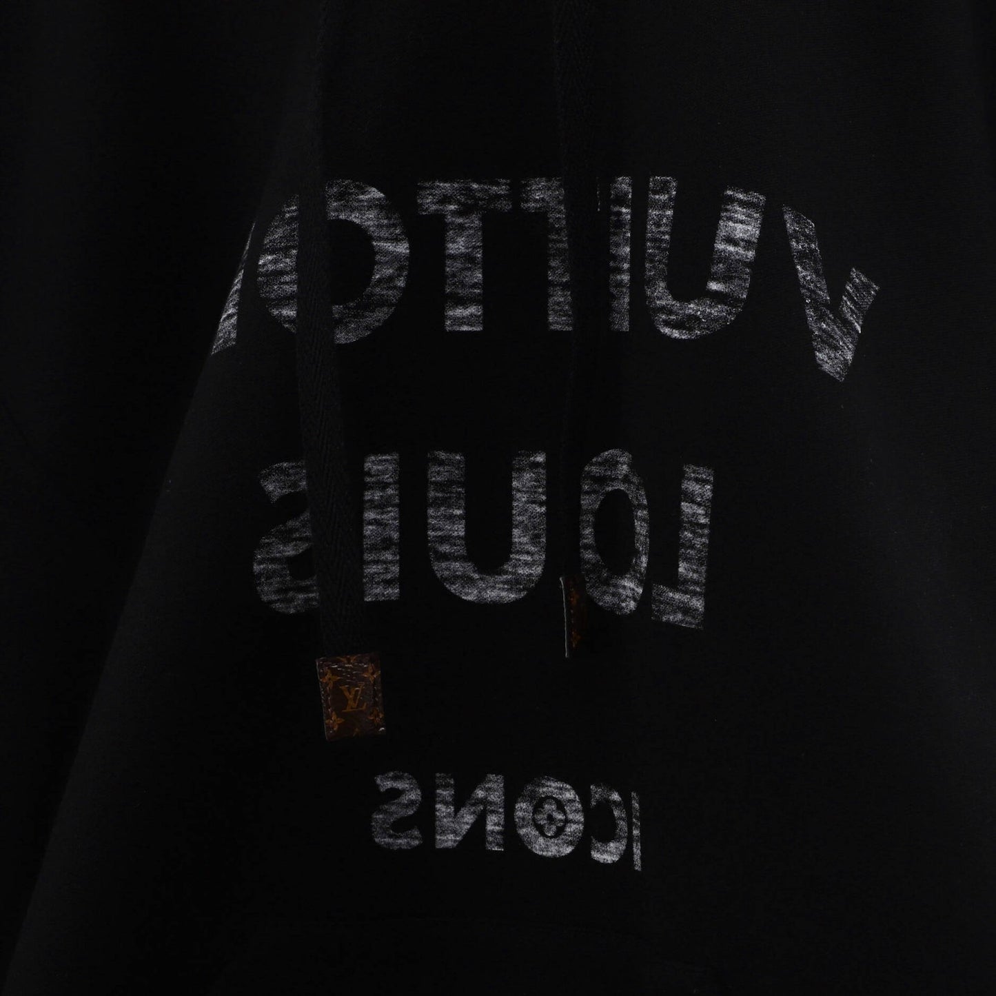 Louis Vuitton Women'S Icons Reverse Logo Hoodie Cotton Blend