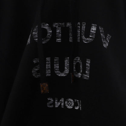 Louis Vuitton Women'S Icons Reverse Logo Hoodie Cotton Blend