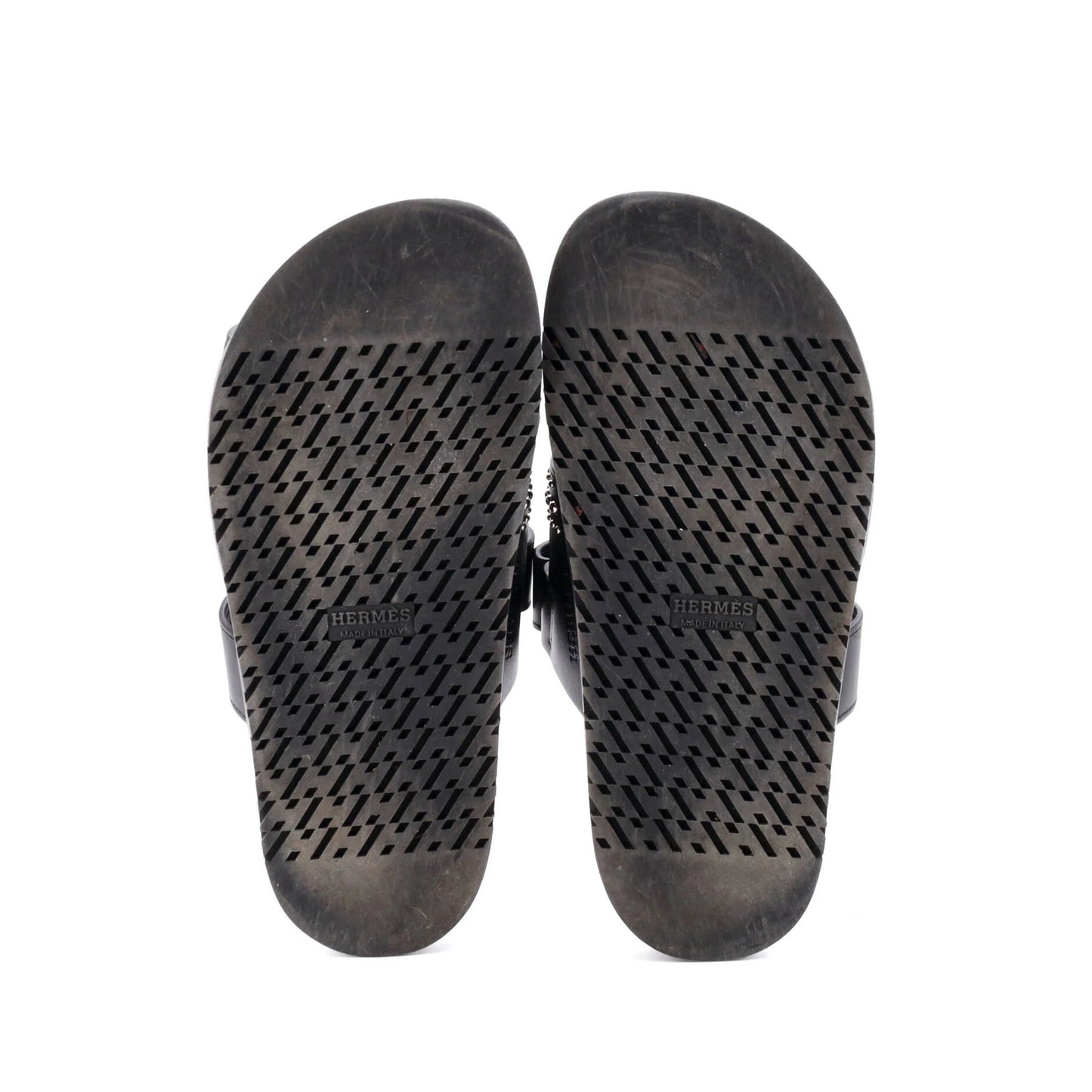 Hermes Women'S Chypre Sandals Studded Leather