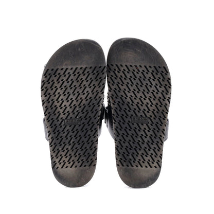 Hermes Women'S Chypre Sandals Studded Leather