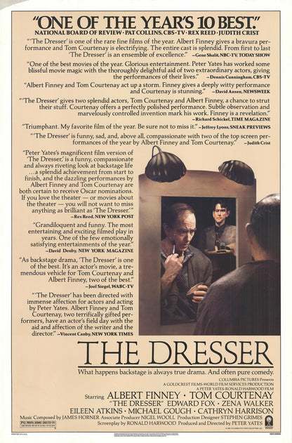 & ARTIST UNKNOWN The Dresser 41" x 27" Offset Lithograph 1984 Advertising Black