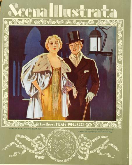 Scena Illustrata Arts Literature Music Theatre Aristocrats 1932