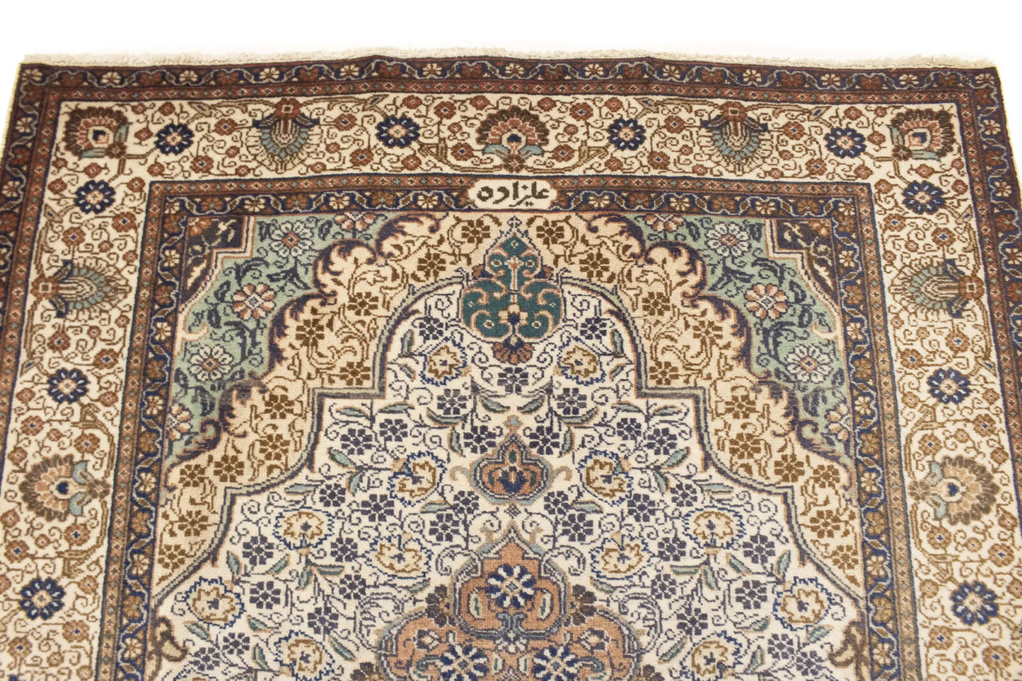 Semi-Antique Traditional Oriental Rug Muted