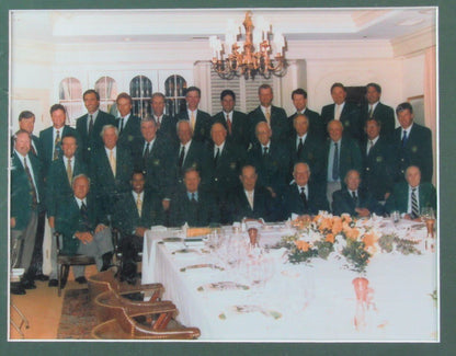 Masters Champions Multi Autographed 14 Cut Cards