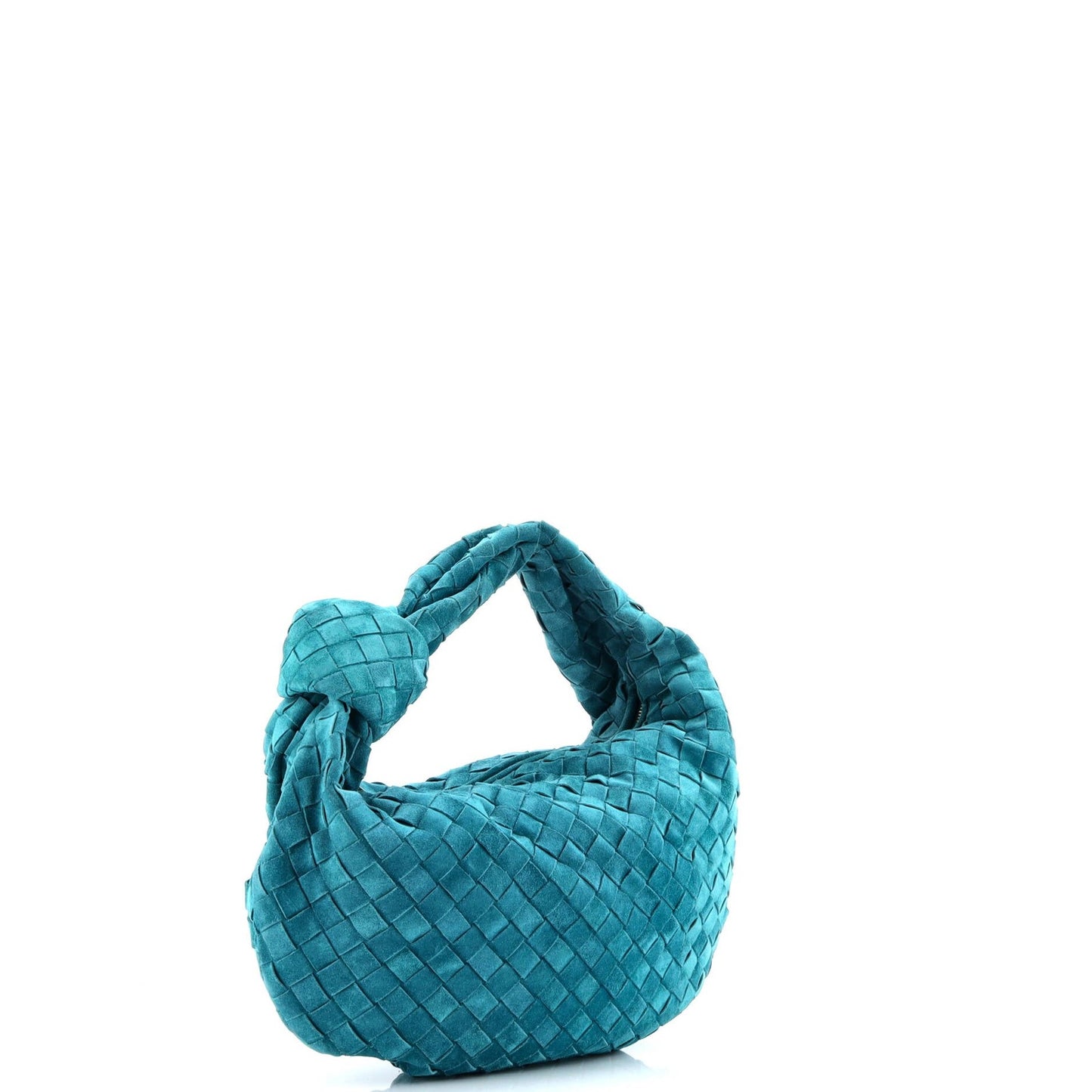 Bottega Veneta Bv Jodie Hobo Intrecciato Suede Teen