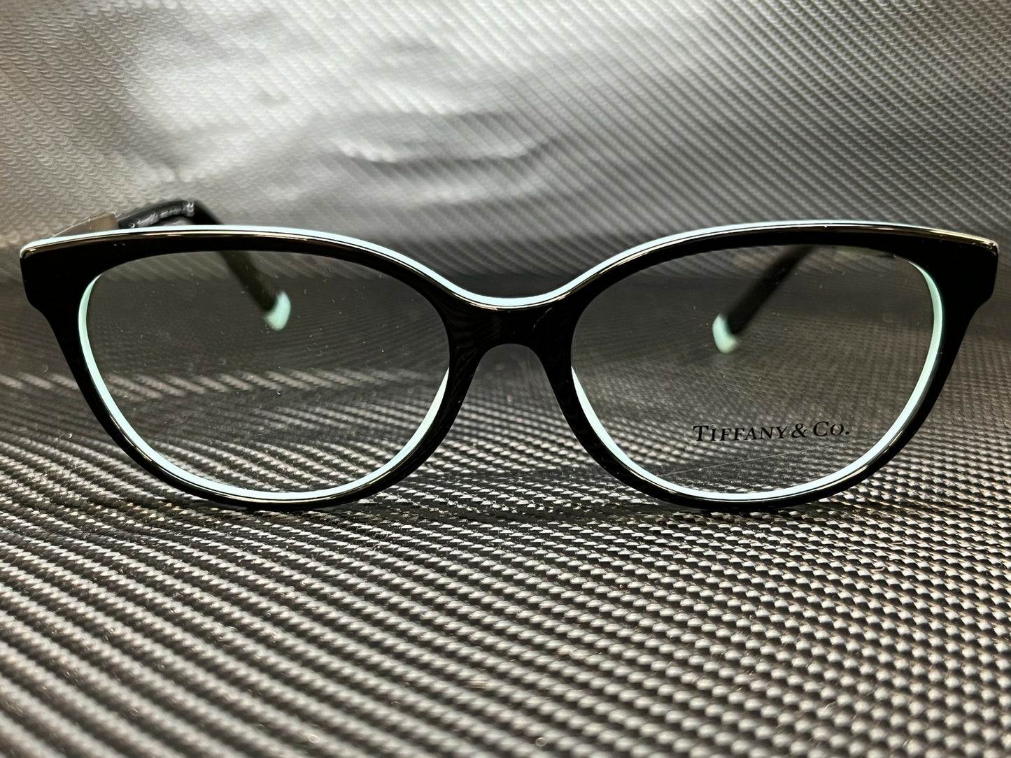 TIFFANY TF2203B 8055 Black Oval Women's 54 mm
