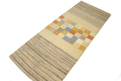 3X7 Ft Handmade Tribal Indo-Gabbeh Oriental
